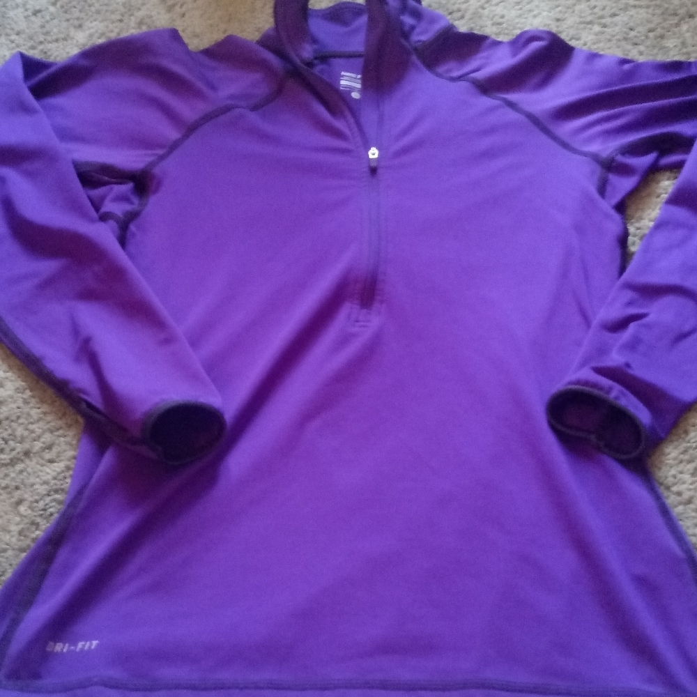 Nike half zip sweater